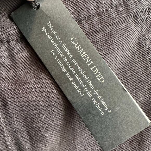 Banana Republic TALL Super Soft Soma High Rise Barrel Pant Black M 713491 - Picture 5 of 11